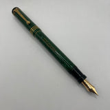 Aurora Internazionale Green Marble Auroroloide Limited Edition  Fountain Pen - Fine 18kt Gold Nib