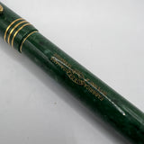 Aurora Internazionale Green Marble Auroroloide Limited Edition  Fountain Pen - Fine 18kt Gold Nib