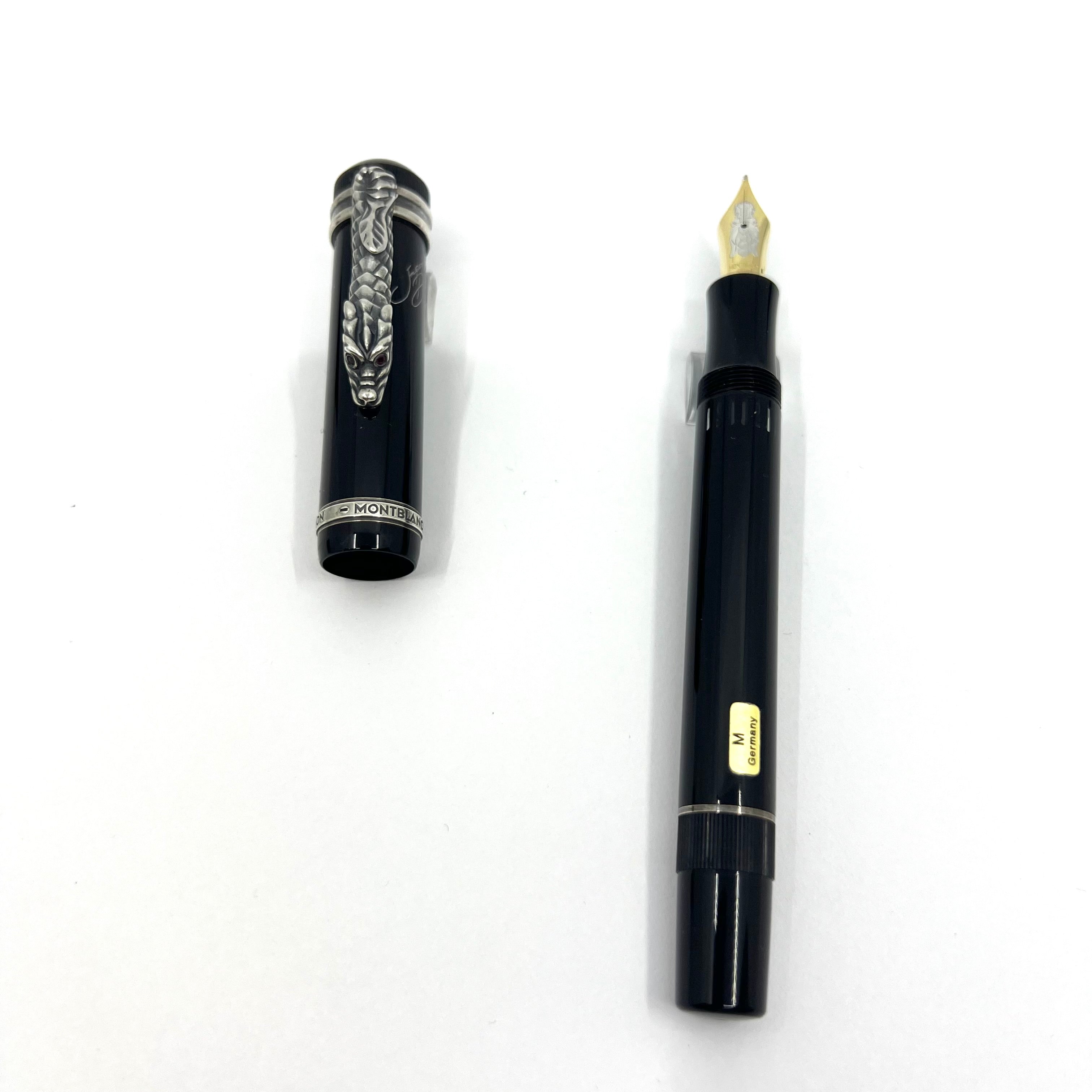 Montblanc Imperial Dragon Sterling Silver Limited Edition Fountain