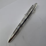 Namiki Sterling Silver Dragon Fountain Pen  - Broad 18kt Gold  Nib