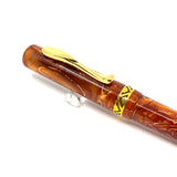 Visconti Marbled Amber Kaleido Fountain Pen