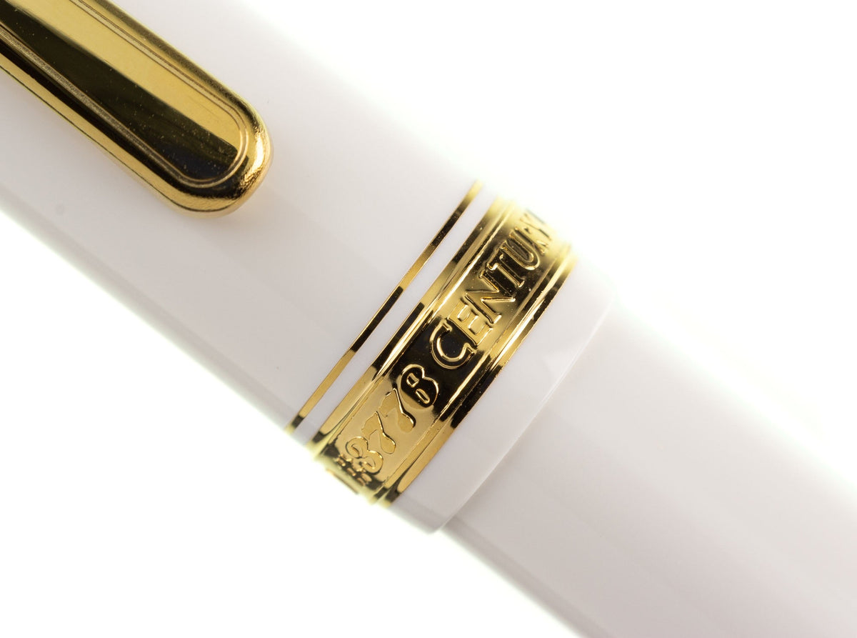 Platinum 3776 Century Chenoceau White - nibs.com