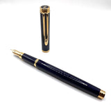 Waterman Gentleman Blue Lacquer Fountain Pen