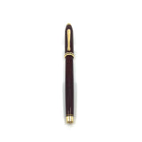 Cross Townsend Marbled Brown Lacquered Fountain Pen - Medium 14kt Gold Nib