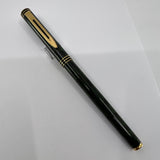 Waterman "Exclusive" Collection Green & Black Marble Lacquered  Fountain Pen   - Medium 18kt Gold  Nib