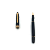 Montblanc Meisterstuck Classique #163 Black Resin  Rollerball - Rose Gold-Plated Trim