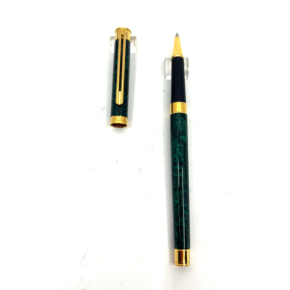 Montblanc Noblesse Green & Black Marbled Rollerball