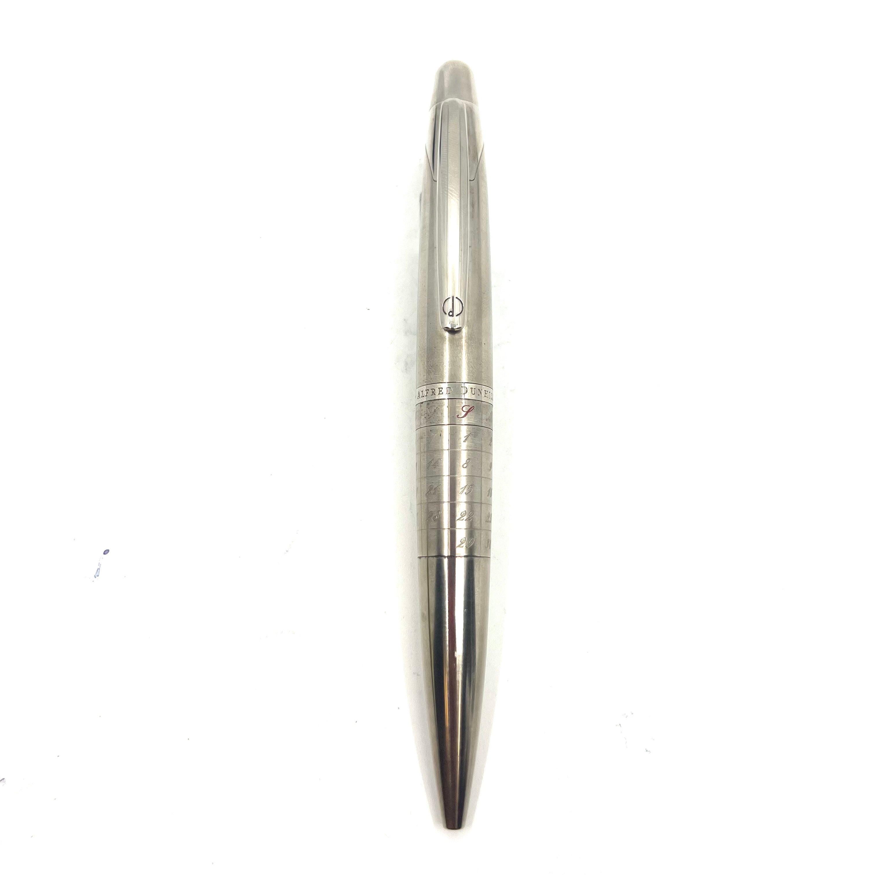 Alfred Dunhill Sentryman Diamond Pattern Large Ballpoint Pen