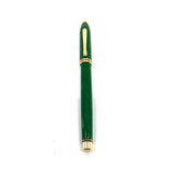 Cross Townsend Green Jade Gold dust 22K  Fountain Pen - Circa 1990