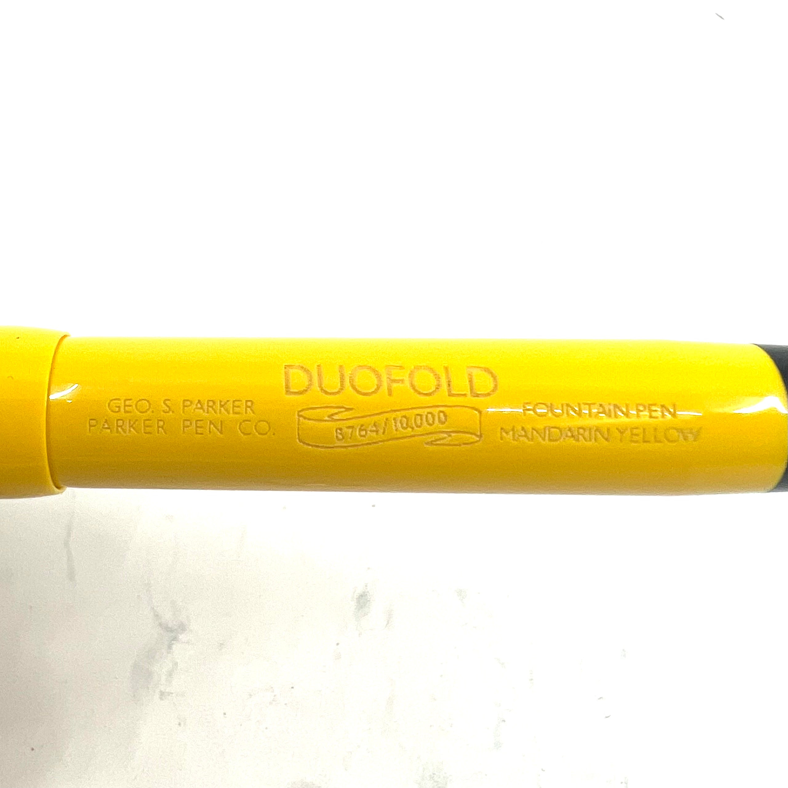 Parker Duofold Centennial Mandarin Yellow Limited Edition Parker Duofold Centennial Mandarin Yellow Limited Edition