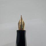 Waterman Ivory Resin Charleston Fountain Pen  - Fine 18kt Gold  Nib