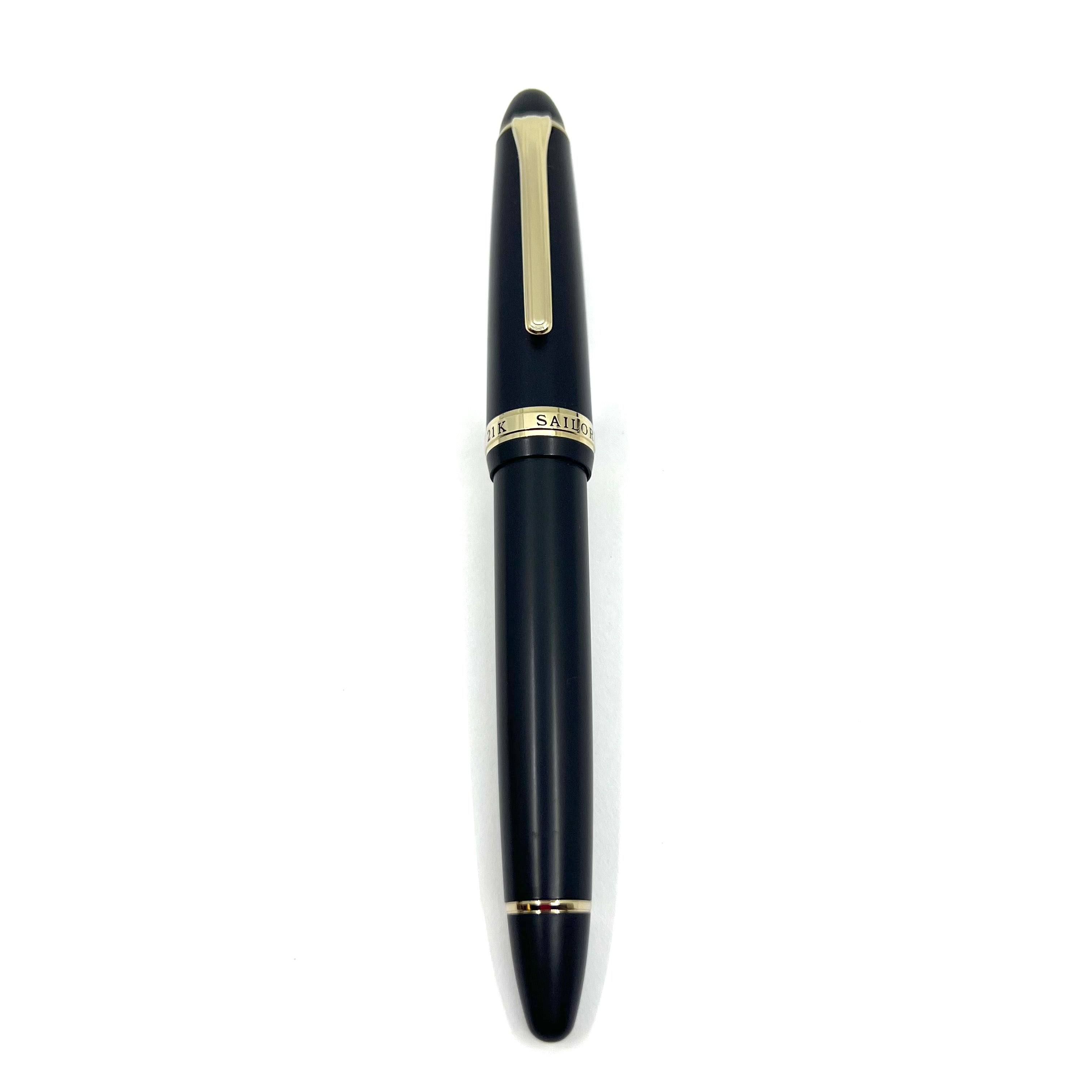 Sailor 1911 Profit Large Matte Black Fountain Pen - Medium 21kt