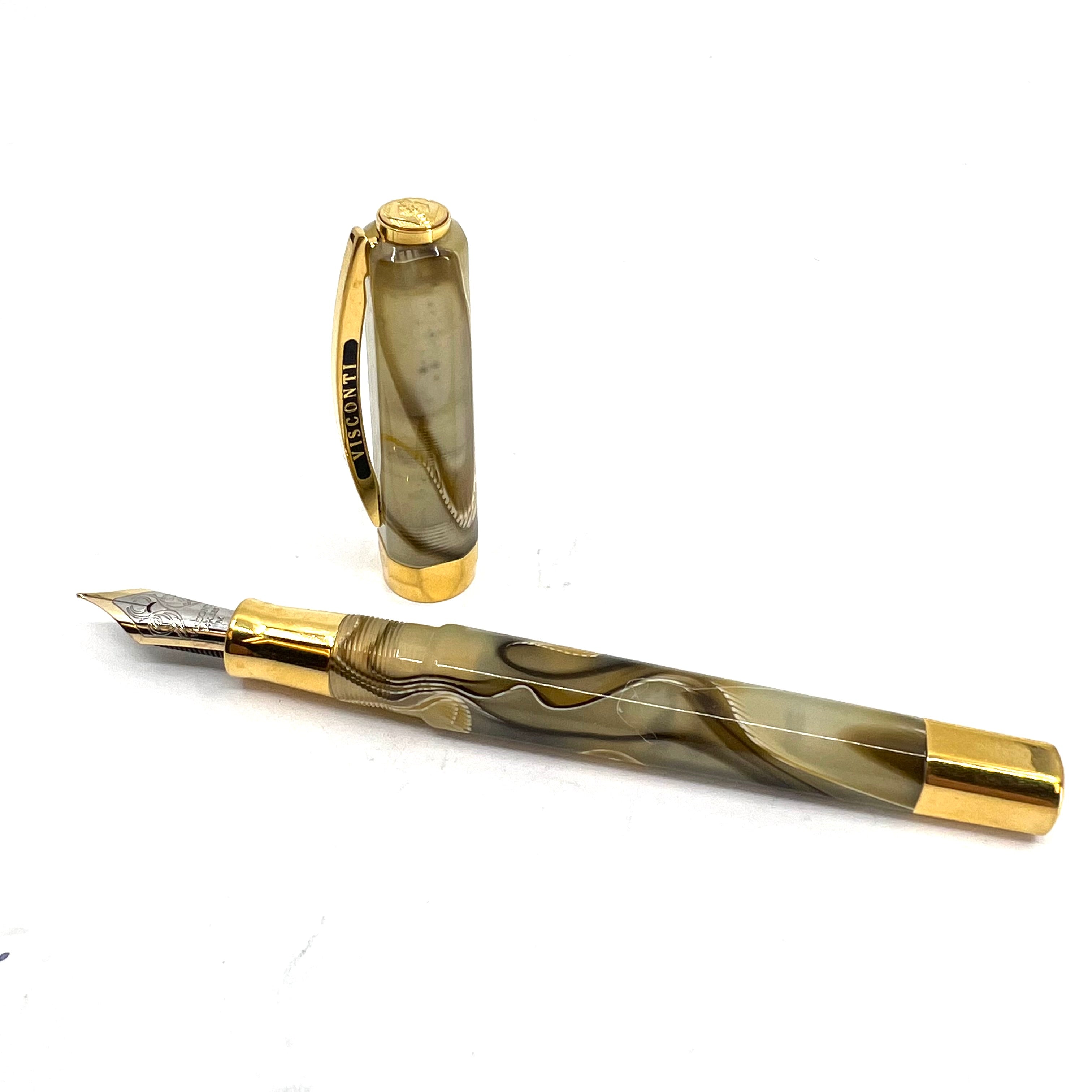 Visconti Opera Honey Almond Facetted Fountain Pen – Fountain Pen