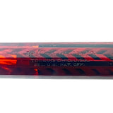 Conklin Mid-Size Nozac Red/Black Herringbone  Fountain Pen