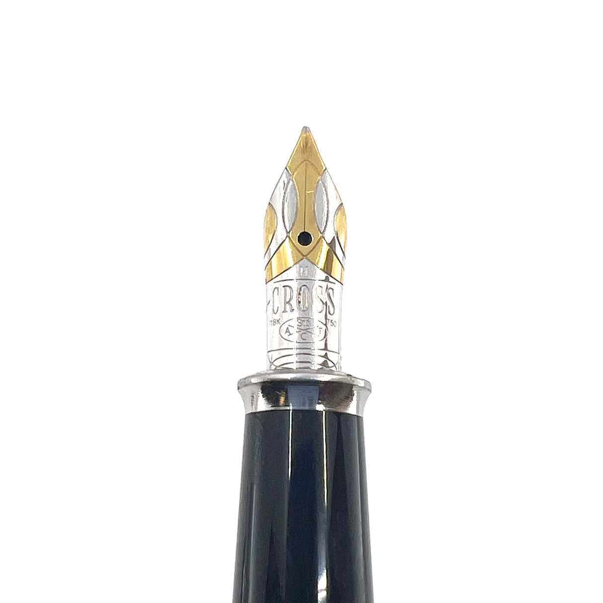 Cross Townsend Platinum-Plated Fountain Pen - Fine 18kt Gold Nib