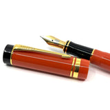 Parker International  Duofold Orange Fountain  Pen