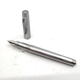 Parker Premier Brushed Stainless Steel Fountain Pen