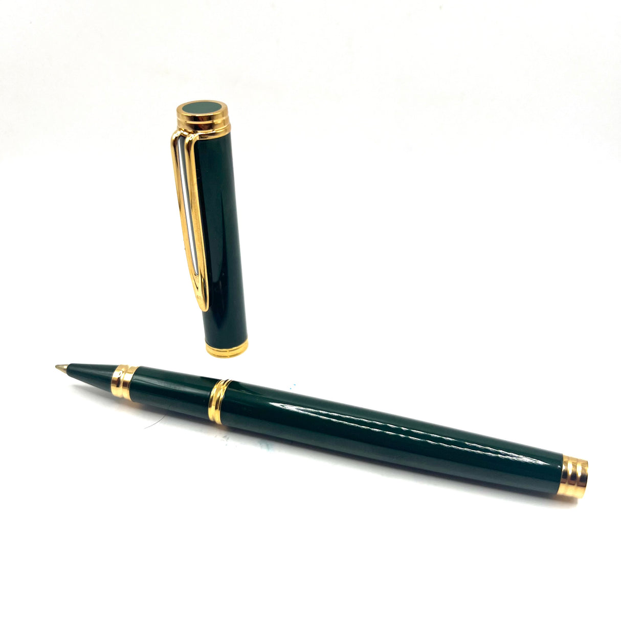 Waterman Gentleman Green Lacquer Rollerball