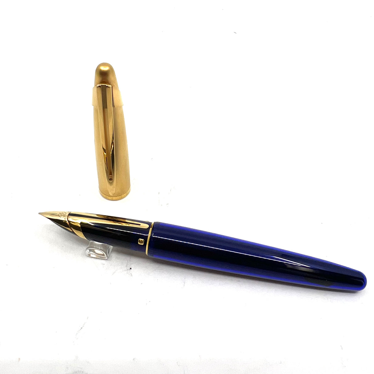 Waterman Edson Blue Translucent Fountain Pen