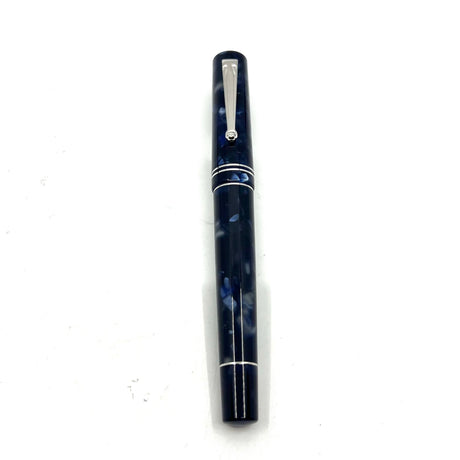 Delta Blue Marbled Journal Fountain Pen