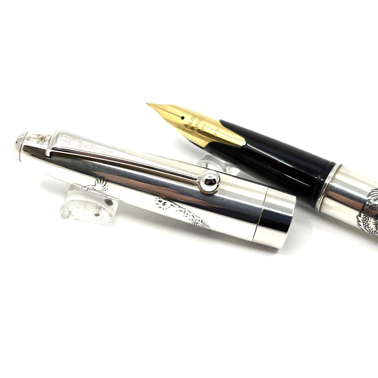 Pilot-Namiki Sterling Silver Dragon Fountain Pen