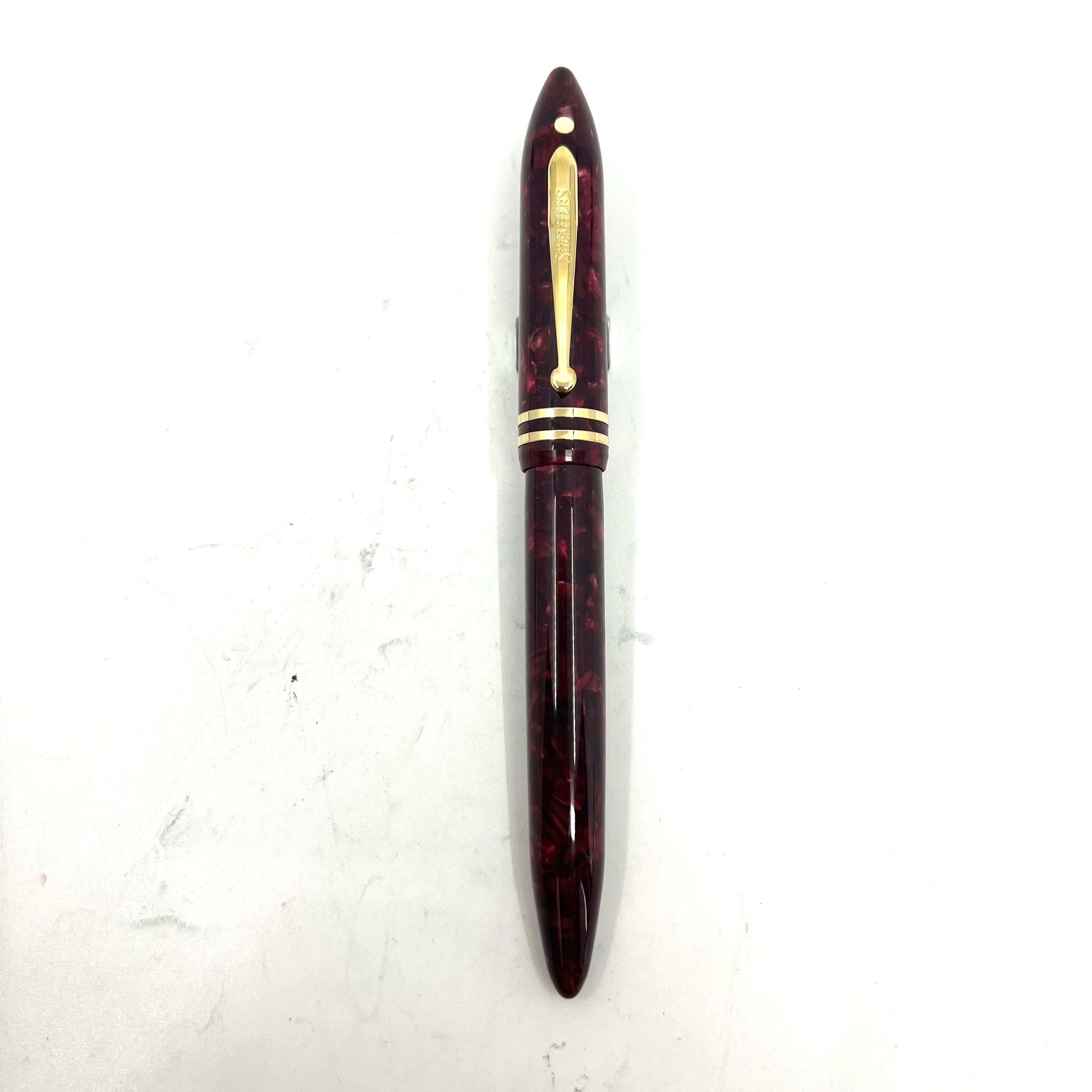 Sheaffer Red Marble Balance Fountain Pen – Fountain Pen Hospital