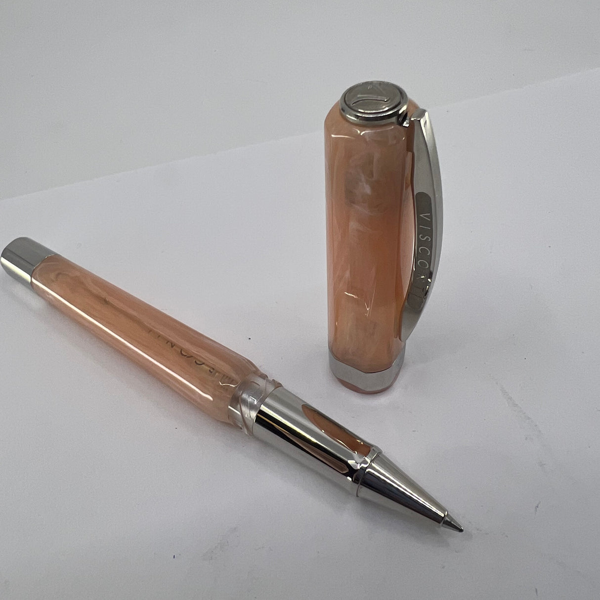 Visconti Opera Demo Carousel Swirl Pink Blush Collection  Rollerball