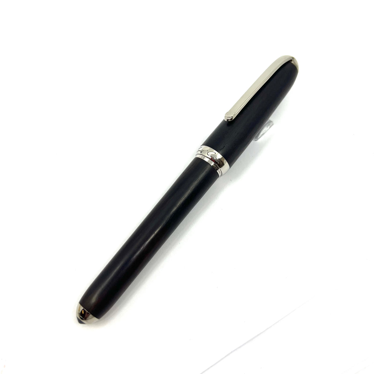 Louis Cartier Dandy Ebony Wood Body - Limited Edition  Fountain Pen - Fine 18kt Gold Nib