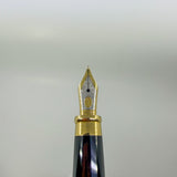 Cartier Black Trinity Fountain Pen - Medium 18kt Gold Nib