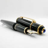 Cartier Diabolo Black Resin Fountain Pen - Medium 18kt Gold Nib