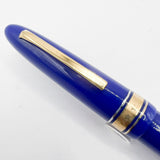 OMAS for  Armando Simoni Club/1990's -  Royal Blue Ogiva Extra Fountain Pen - Medium 18kt Gold Nib