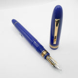OMAS for  Armando Simoni Club/1990's -  Royal Blue Ogiva Extra Fountain Pen - Medium 18kt Gold Nib