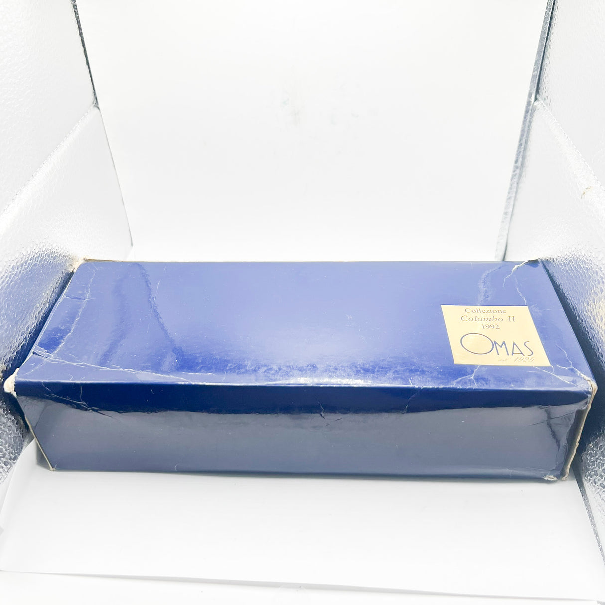 OMAS Cristoforo Colombo II Briar Wood Senior Paragon  Fountain  Pen - Medium 18kt Gold Nib