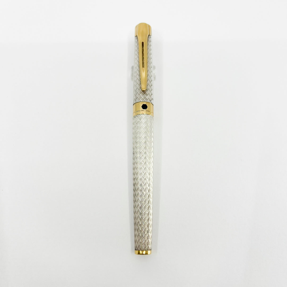 Waterman L'Etalon Sterling Silver Basketweave Design Rollerball