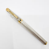 Waterman L'Etalon Sterling Silver Basketweave Design Rollerball