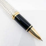 Waterman L'Etalon Sterling Silver Basketweave Design Rollerball