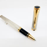 Waterman L'Etalon Sterling Silver Basketweave Design Rollerball