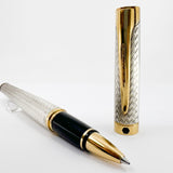 Waterman L'Etalon Sterling Silver Basketweave Design Rollerball