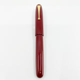 Pilot Namiki Emperor Red Urushi Fountain Pen -  Broad 21 kt Gold Nib - Circa 1996