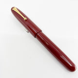 Pilot Namiki Emperor Red Urushi Fountain Pen -  Broad 21 kt Gold Nib - Circa 1996