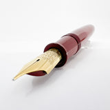 Pilot Namiki Emperor Red Urushi Fountain Pen -  Broad 21 kt Gold Nib - Circa 1996