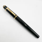 Cartier Diabolo Black Resin Fountain Pen - Medium 18kt Gold Nib