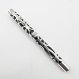 Sheaffer Nostalgia Sterling Silver Filigree Fountain Pen - Flexible Fine 18kt Gold Nib
