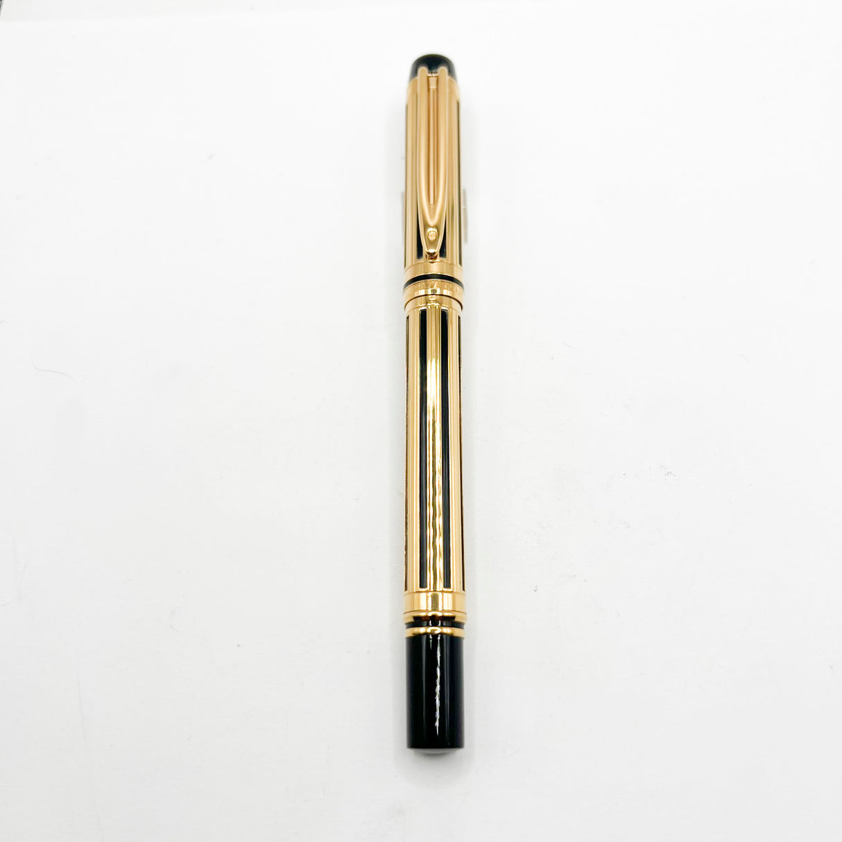 Waterman Night & Day Gold-Plated Fountain Pen - Medium 18kt Gold Nib