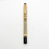 Waterman Night & Day Gold-Plated Fountain Pen - Medium 18kt Gold Nib