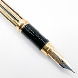 Waterman Night & Day Gold-Plated Fountain Pen - Medium 18kt Gold Nib