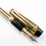 Waterman Night & Day Gold-Plated Fountain Pen - Medium 18kt Gold Nib