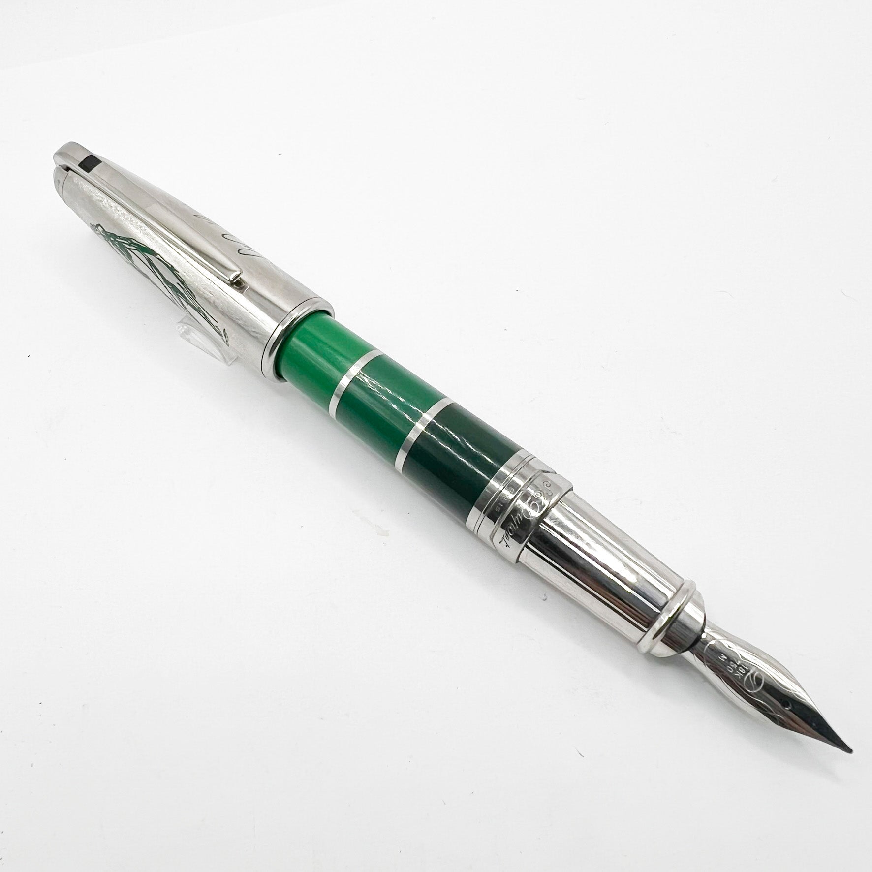 S.T. Dupont Leroy Neiman Limited Edition Golf Motif Fountain Pen