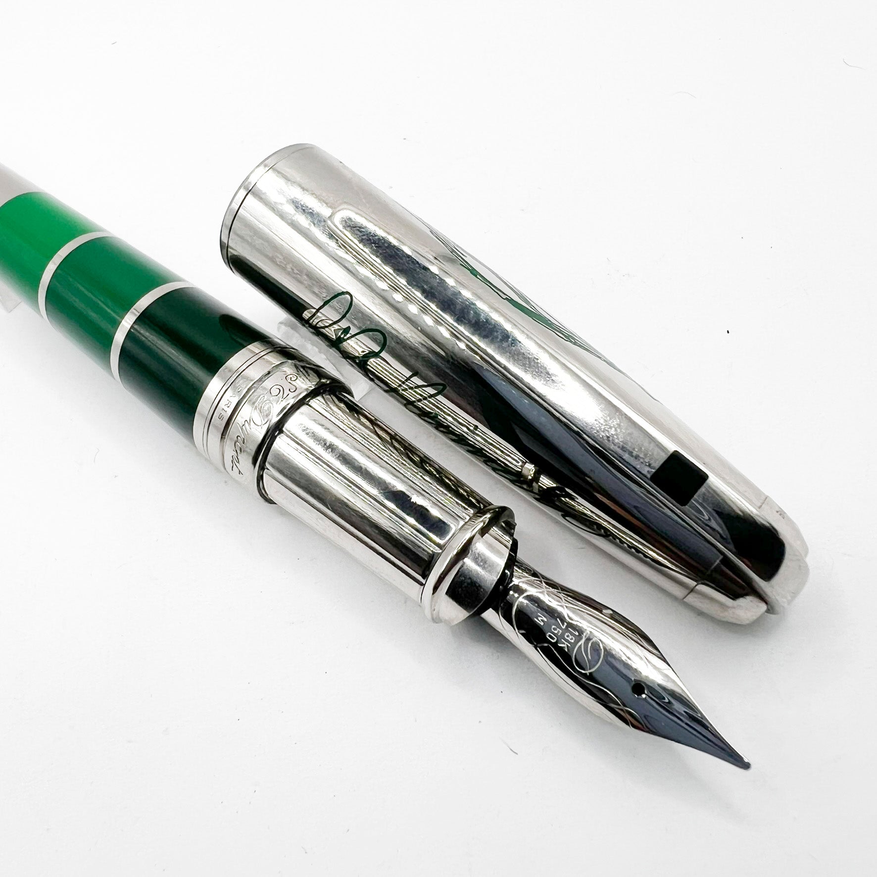 S.T. Dupont Leroy Neiman Limited Edition Golf Motif Fountain Pen