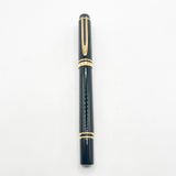 Waterman Man 100 Black Fountain Pen - Fine 18kt Gold Nib